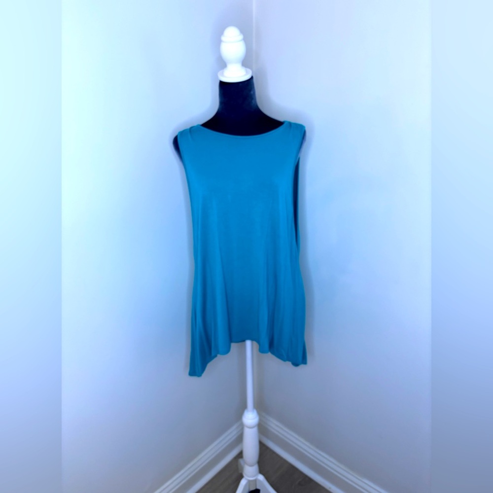 Peppermint Blue/Green Tank Top Size L